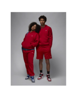 Sweat à capuche brooklyn logo jordan rouge homme - Nike