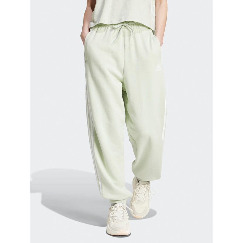 Pantalon de Jogging loose fit 3S vert pâle femme - Adidas