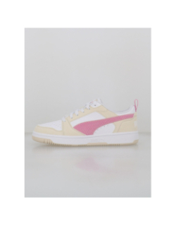 Basket rebound v6 lo beige enfant et adolescent - Puma