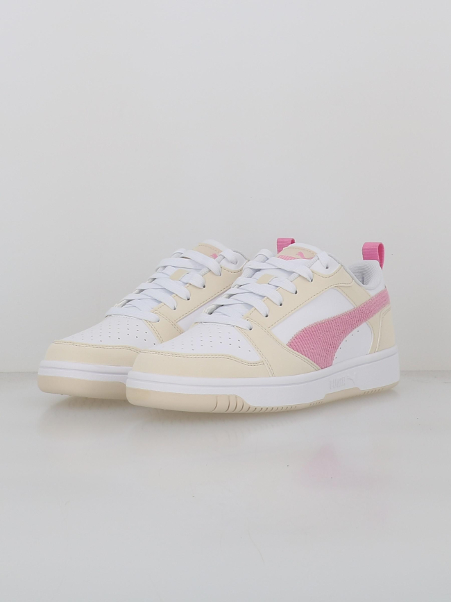 Basket rebound v6 lo beige enfant et adolescent - Puma