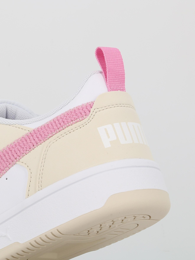 Basket rebound v6 lo beige enfant et adolescent - Puma