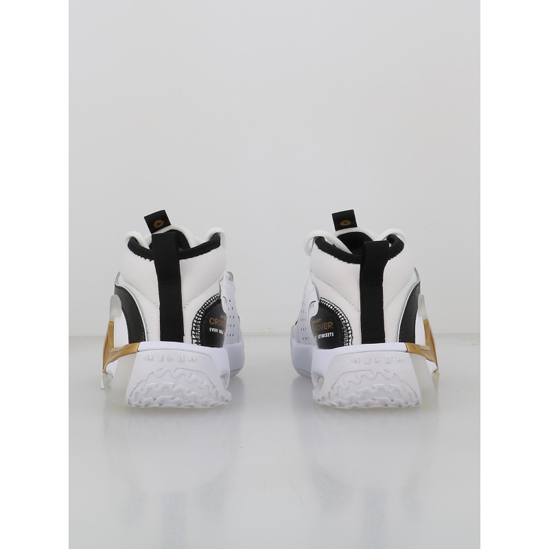 Chaussures de basketball air zoom crossover blanc enfant Nike