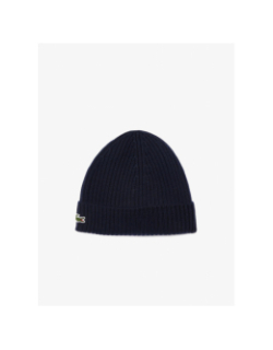 Bonnet laine bleu marine - Lacoste