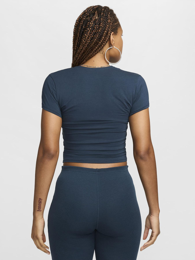 T-shirt à manches courtes sportswear chill bleu femme - Nike