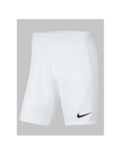 Short de sport df park blanc homme - Nike