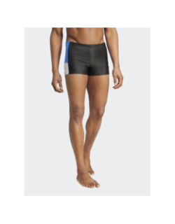 Maillot de bain block boxer noir bleu blanc  homme - Adidas