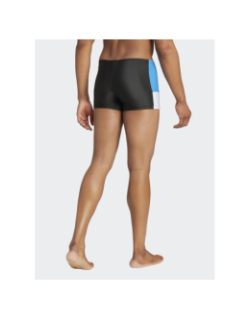 Maillot de bain block boxer noir bleu blanc  homme - Adidas