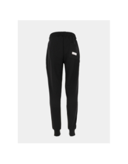 Pantalon jogging logo relief noir et vert homme - Chabrand