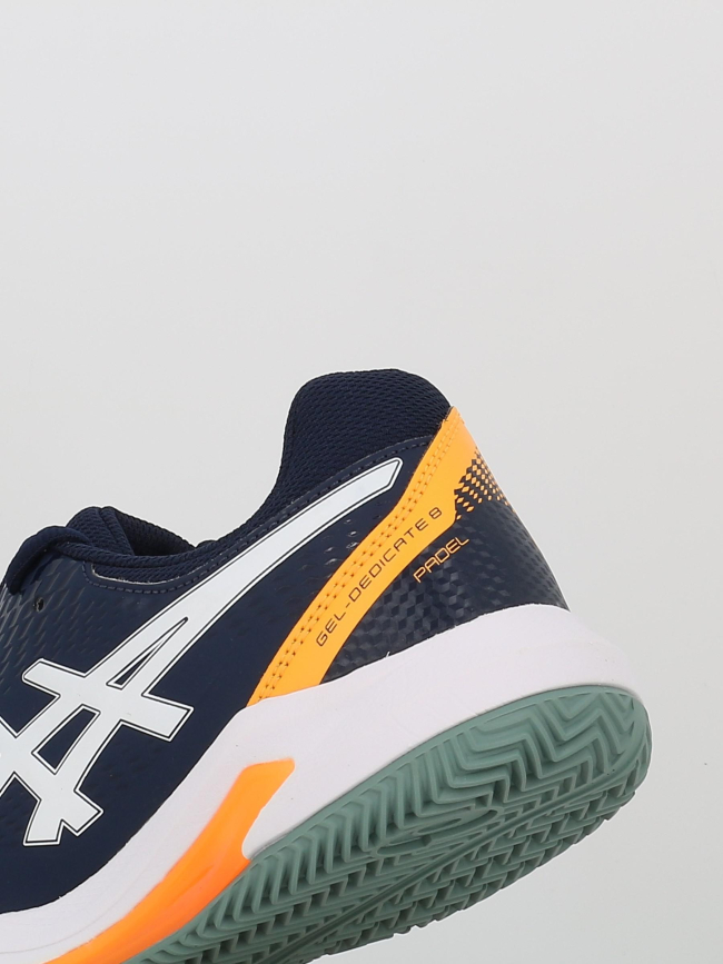 Chaussures de padel gel dedicate 8 bleu marine homme - Asics