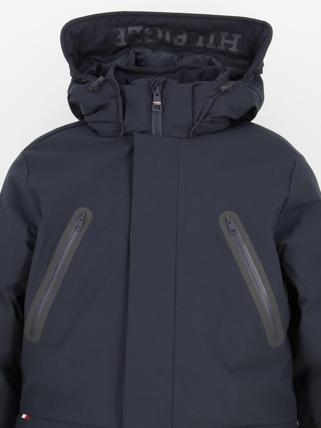 Blouson parka rockie tech bleu marine homme - Tommy Hilfiger