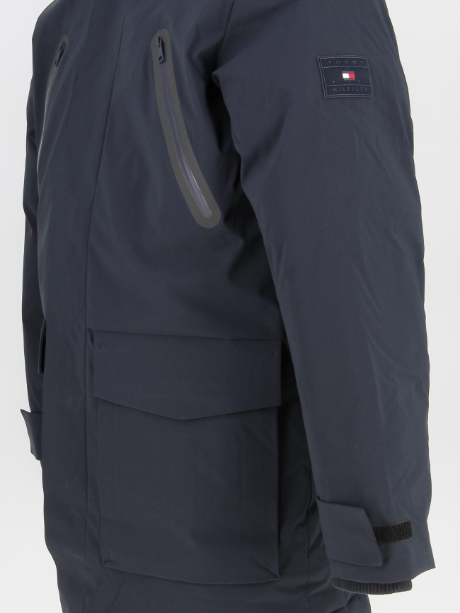 Blouson parka rockie tech bleu marine homme - Tommy Hilfiger