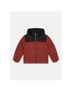 Doudoune morning bordeaux rouge noir enfant - Name It