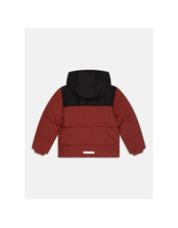 Doudoune morning bordeaux rouge noir enfant - Name It