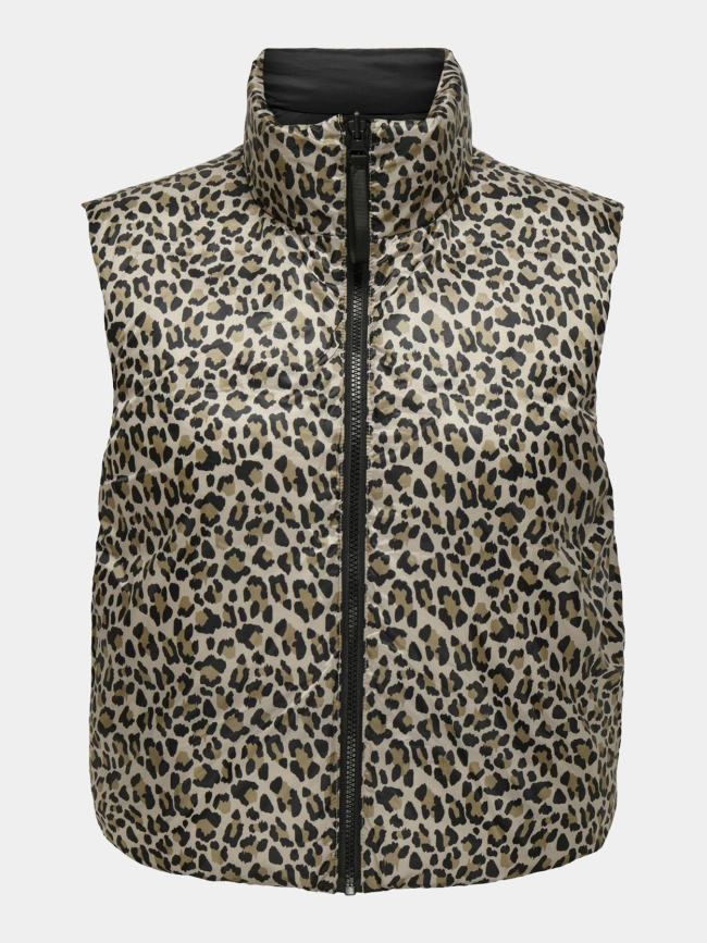 Doudoune sans manche réversible tammy noir femme - Only