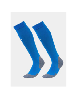 Paire de chaussettes de football bleu adulte - Puma
