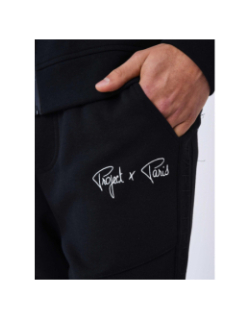 Pantalon de Jogging bande logo signature noir homme - Project X Paris