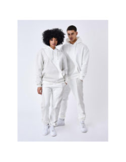 Pantalon de Jogging logo brodé bicolore blanc et gris homme - Project X Paris