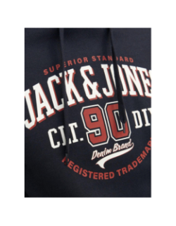 Sweat à capuche jjelogo noir homme - Jack & Jones