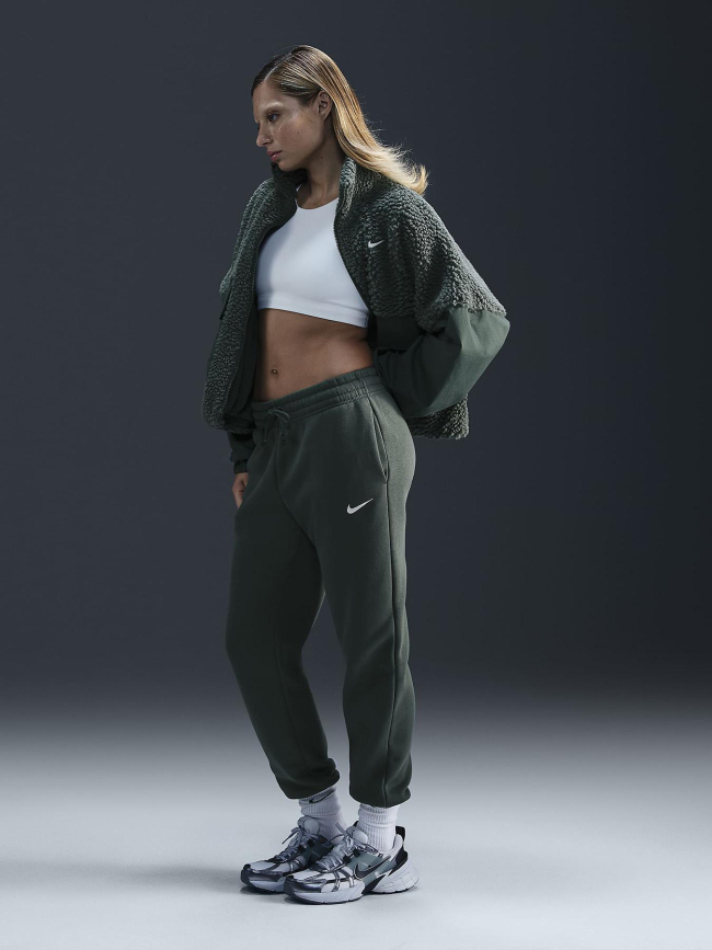 Pantalon de jogging phoenix fleece vert femme - Nike
