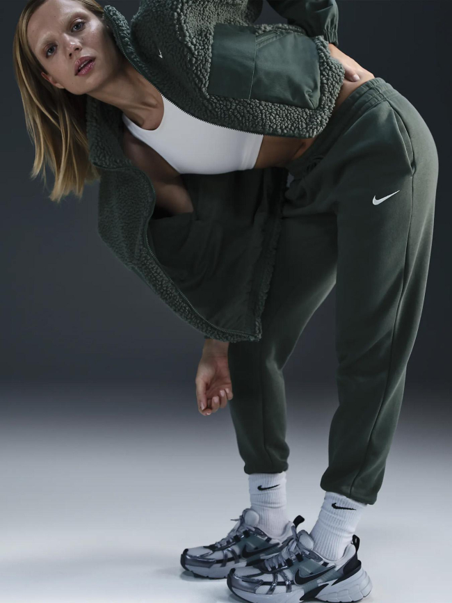 Pantalon de jogging phoenix fleece vert femme - Nike