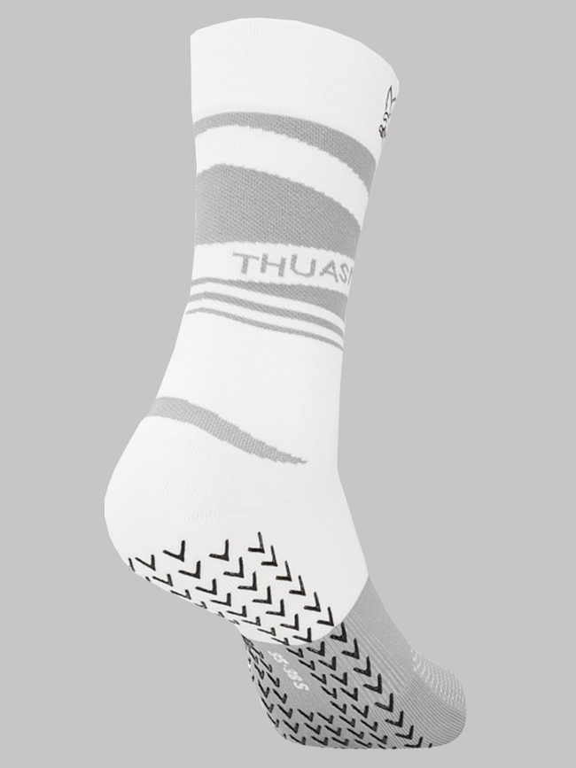 Chaussettes de compression performance grip mi-hautes blanc - Thuasne