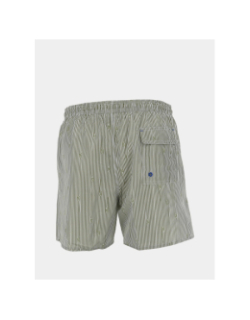 Short de bain rayé pearl kaki homme - Benson & Cherry
