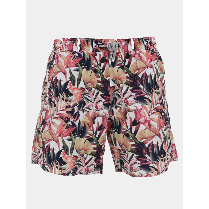 Short de bain à fleurs petofel rose homme - Benson & Cherry