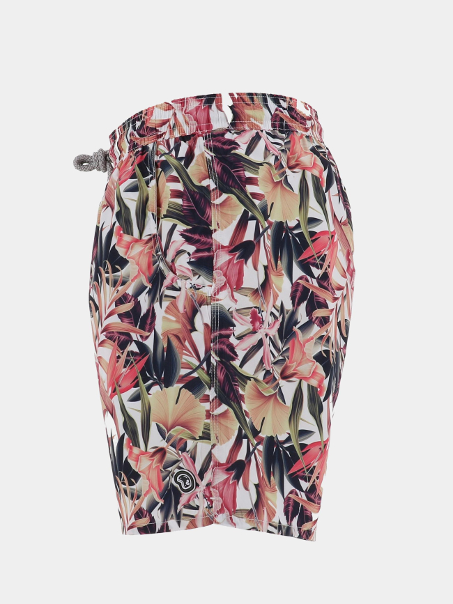 Short de bain à fleurs petofel rose homme - Benson & Cherry