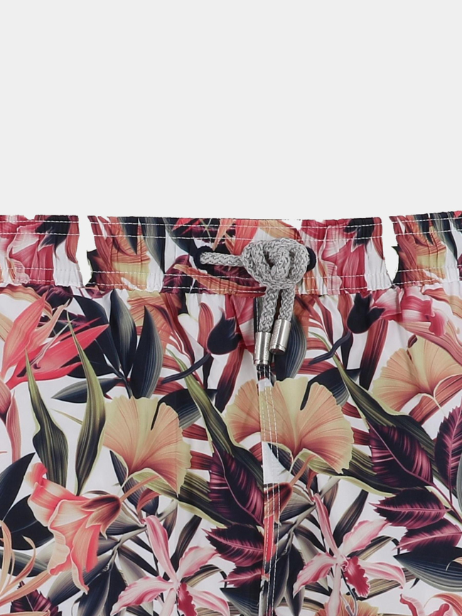 Short de bain à fleurs petofel rose homme - Benson & Cherry
