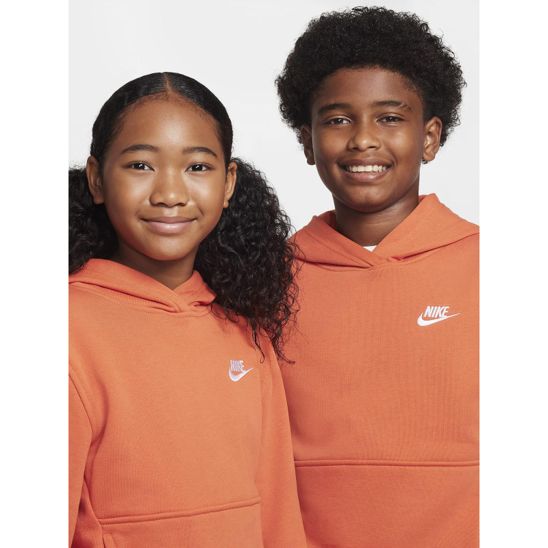Sweat-shirt à Capuche Fluo Pour Enfant - Jaune électrique (12-13 Ans) - Visibilité Accrue - Poche Kangourou - Tissu Doux