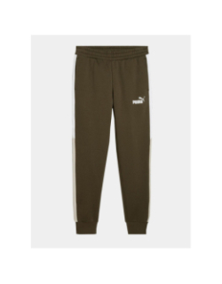 Pantalon de jogging power colorblock kaki homme - Puma