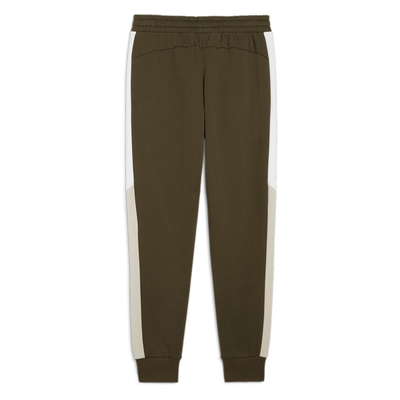 Pantalon de jogging power colorblock kaki homme Puma wimod
