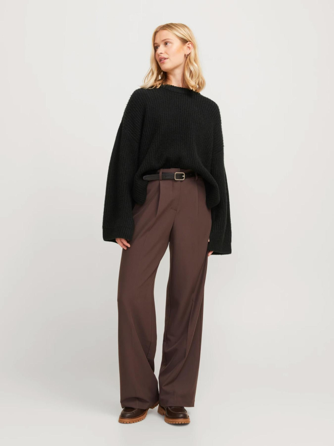 Pull en maille jxsigga noir femme - JJXX