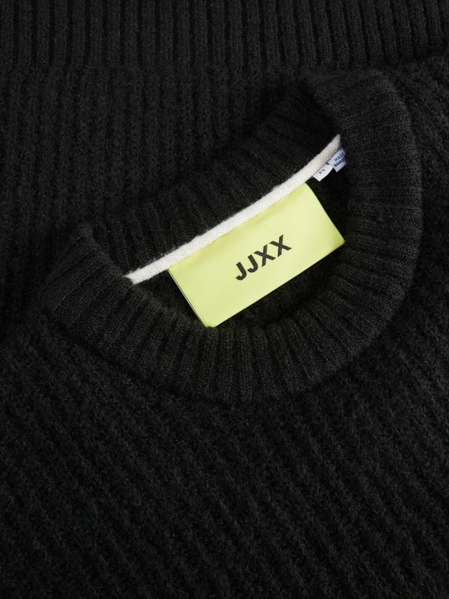 Pull en maille jxsigga noir femme - JJXX