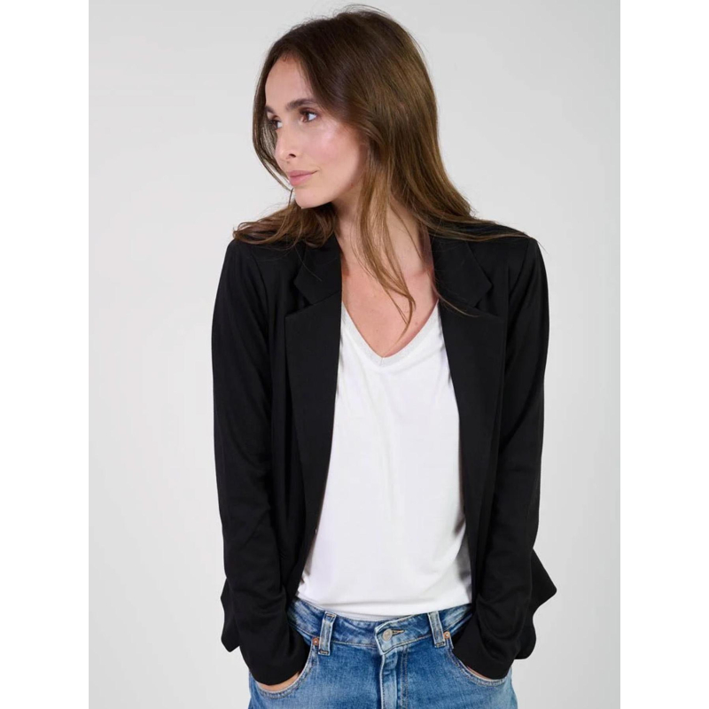 Veste blazer oscar noir femme - Le Temps Des Cerises