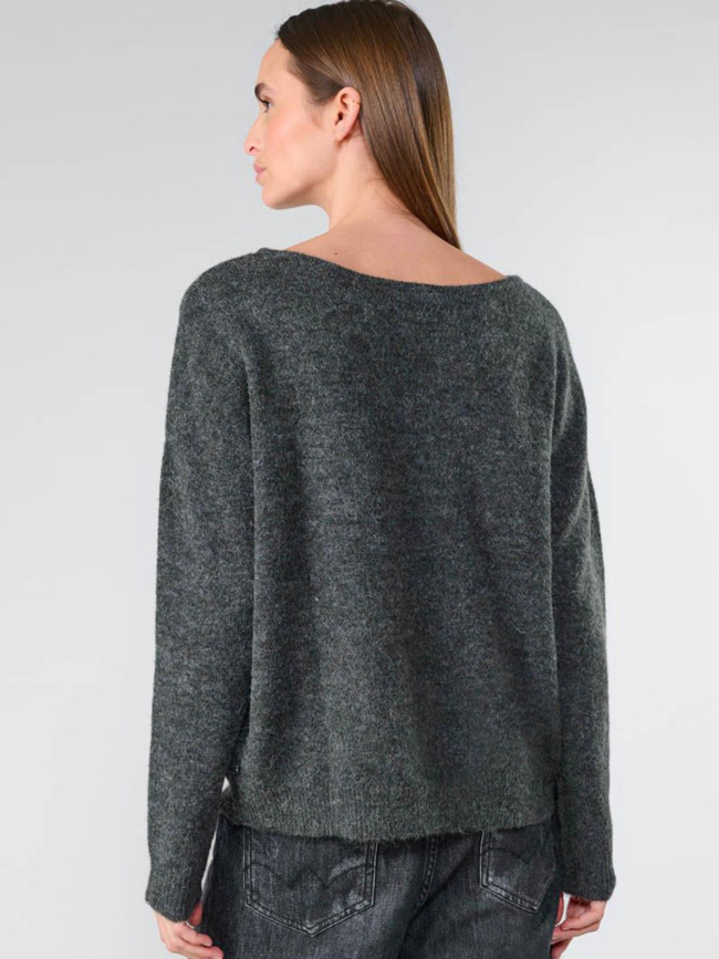 Pull gessi gris femme - Le Temps Des Cerises