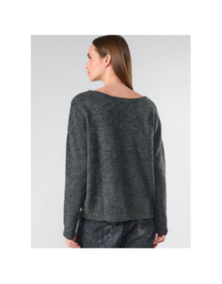 Pull gessi gris femme - Le Temps Des Cerises