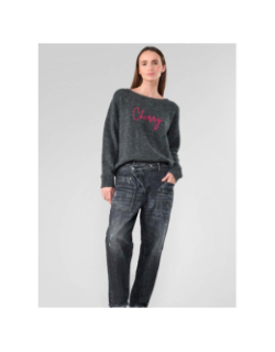 Pull gessi gris femme - Le Temps Des Cerises