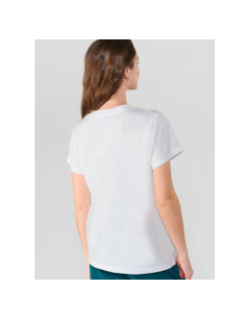 T-shirt taolo imprimé blanc femme - Le Temps Des Cerises