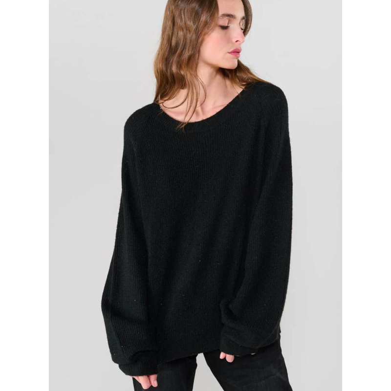 Pull boki noir femme - Le Temps Des Cerises