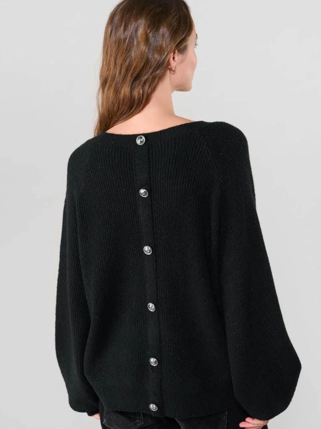 Pull boki noir femme - Le Temps Des Cerises