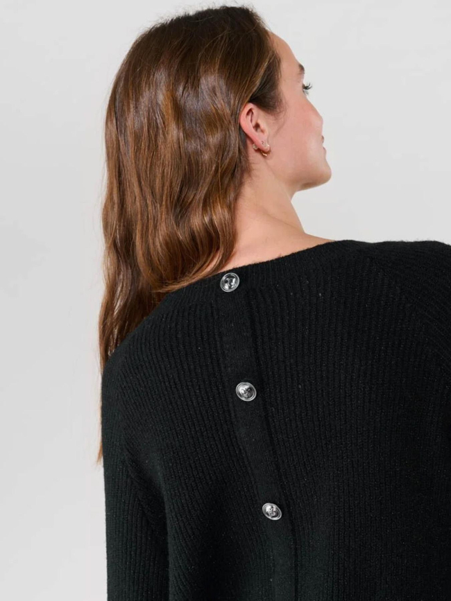 Pull boki noir femme - Le Temps Des Cerises