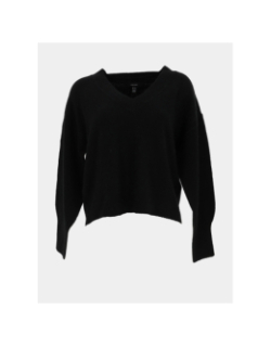 Pull col v jupiter noir femme - Vero Moda