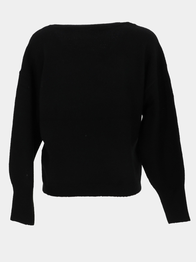 Pull col v jupiter noir femme - Vero Moda