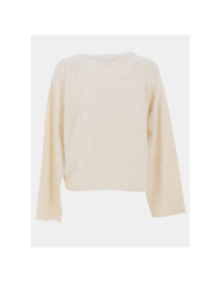Pull col rond vmjupiter beige femme - Vero Moda