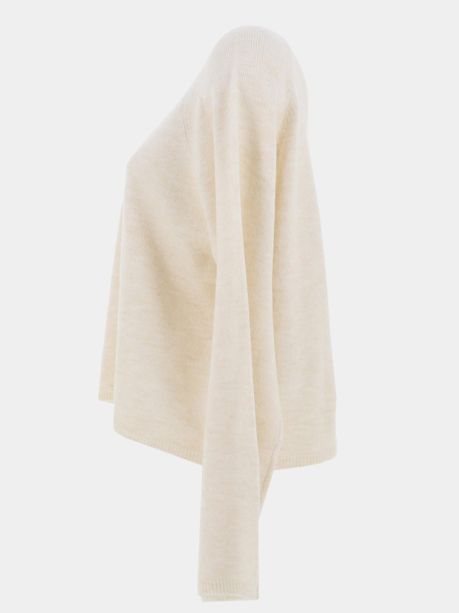 Pull col rond vmjupiter beige femme - Vero Moda