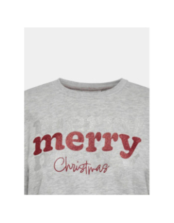 Sweat xmas onlnora gris femme - Only