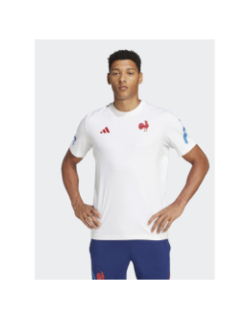 T-shirt à manches courtes travel ffr 24/25 blanc homme - Adidas