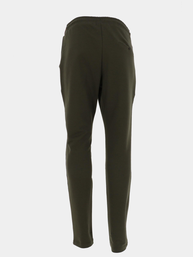 Jogging droit sport chic jeiger kaki homme - Benson & Cherry