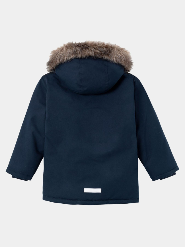Blouson parka nkmmaster noir garçon - Name It